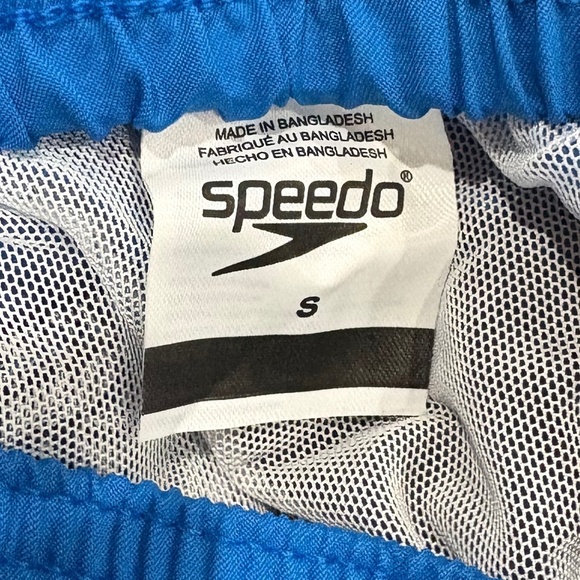 NWT Speedo Men’s Navy Blue Swim Trunks; Size Small; UPF 50+ Pool Beach - Picture 6 of 7